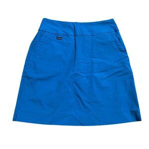 Peck & Peck Blue Skort Size 2 - Rayon/Nylon/Spandex Blend NWT